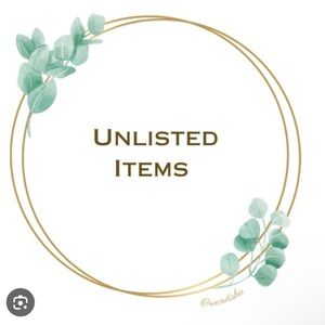 (56-100) Unlisted items for live show
